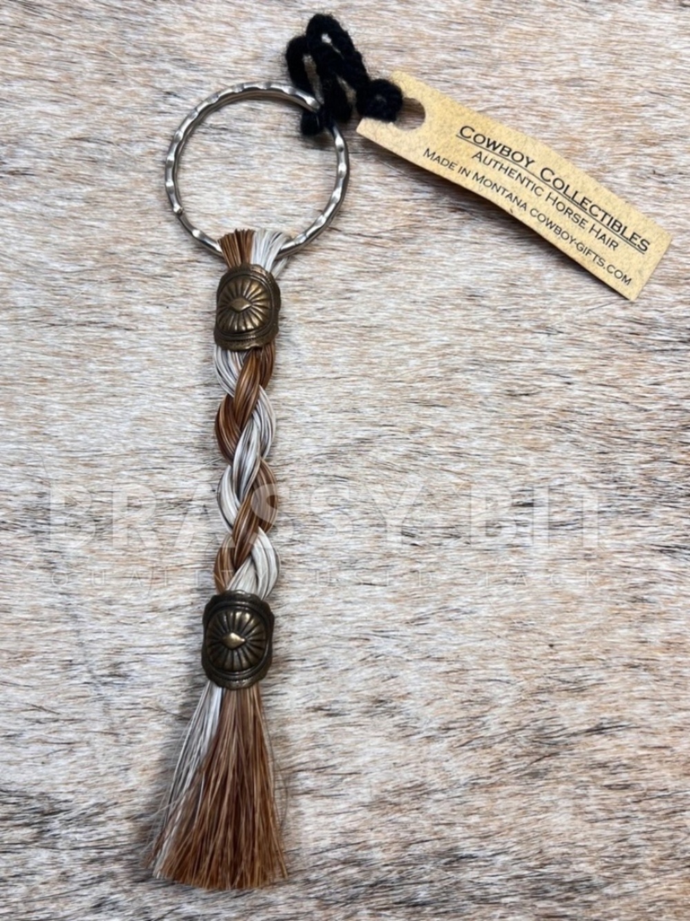 Cowboy Collectibles Horsehair Key Chain